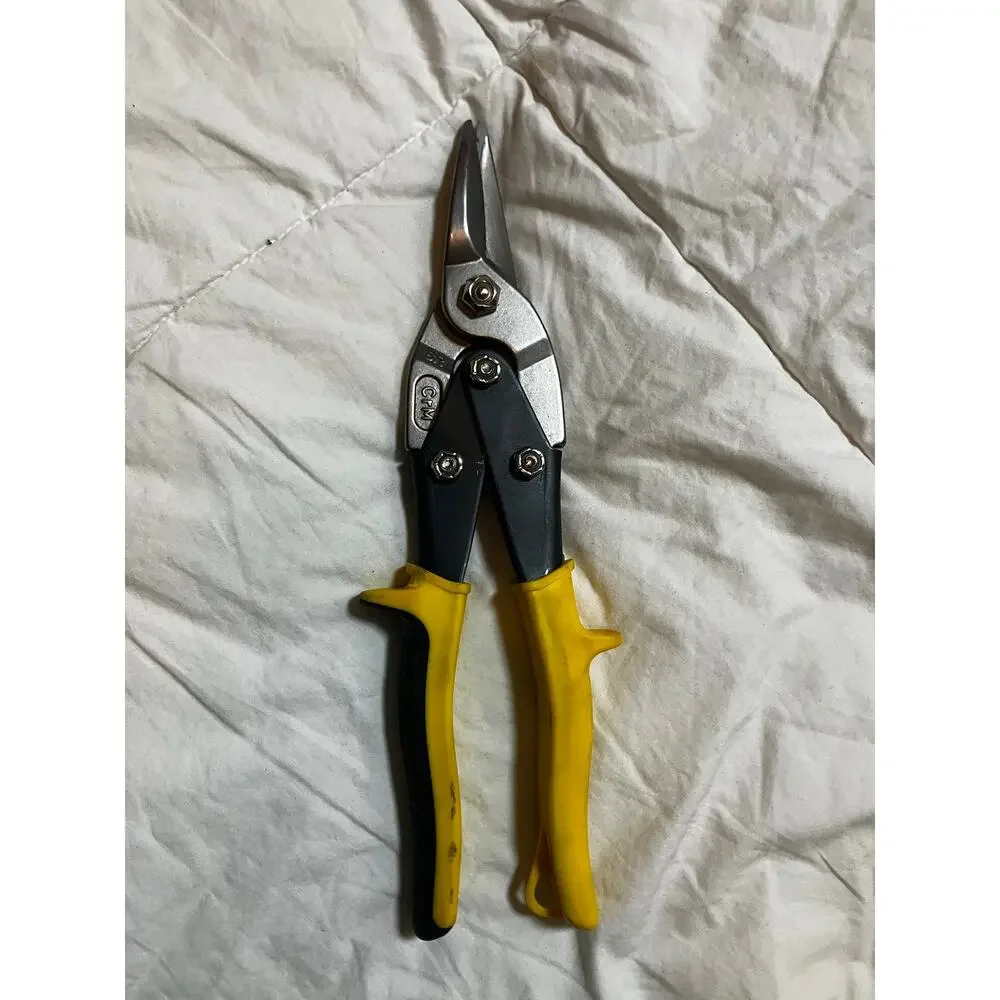 Stanley FatMax 14-563 Aviation Snips Straight Cut Metal Shears Tin Snips Tool - Picture 3 of 8